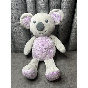 Kids Preferred Koala Bear Plush Lovey Stuffed Animal Toy 12 Inch Embroidery